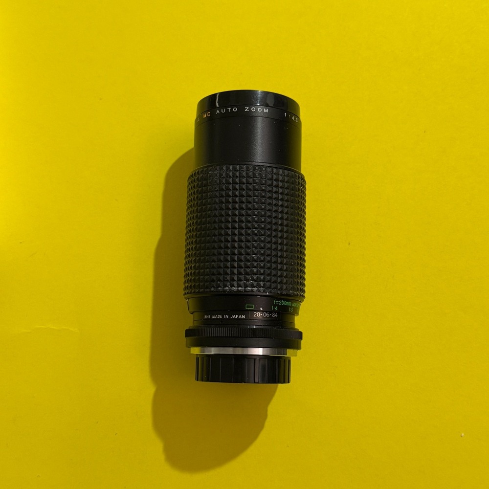 Focal MC Auto Zoom 80-200mm f/4.5 Lens - Minolta Mount -‎ New in Box - Japan